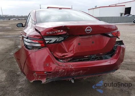 2025 Nissan Sentra Sv from USA, damaged, VIN 3N1AB8CV3SY226596